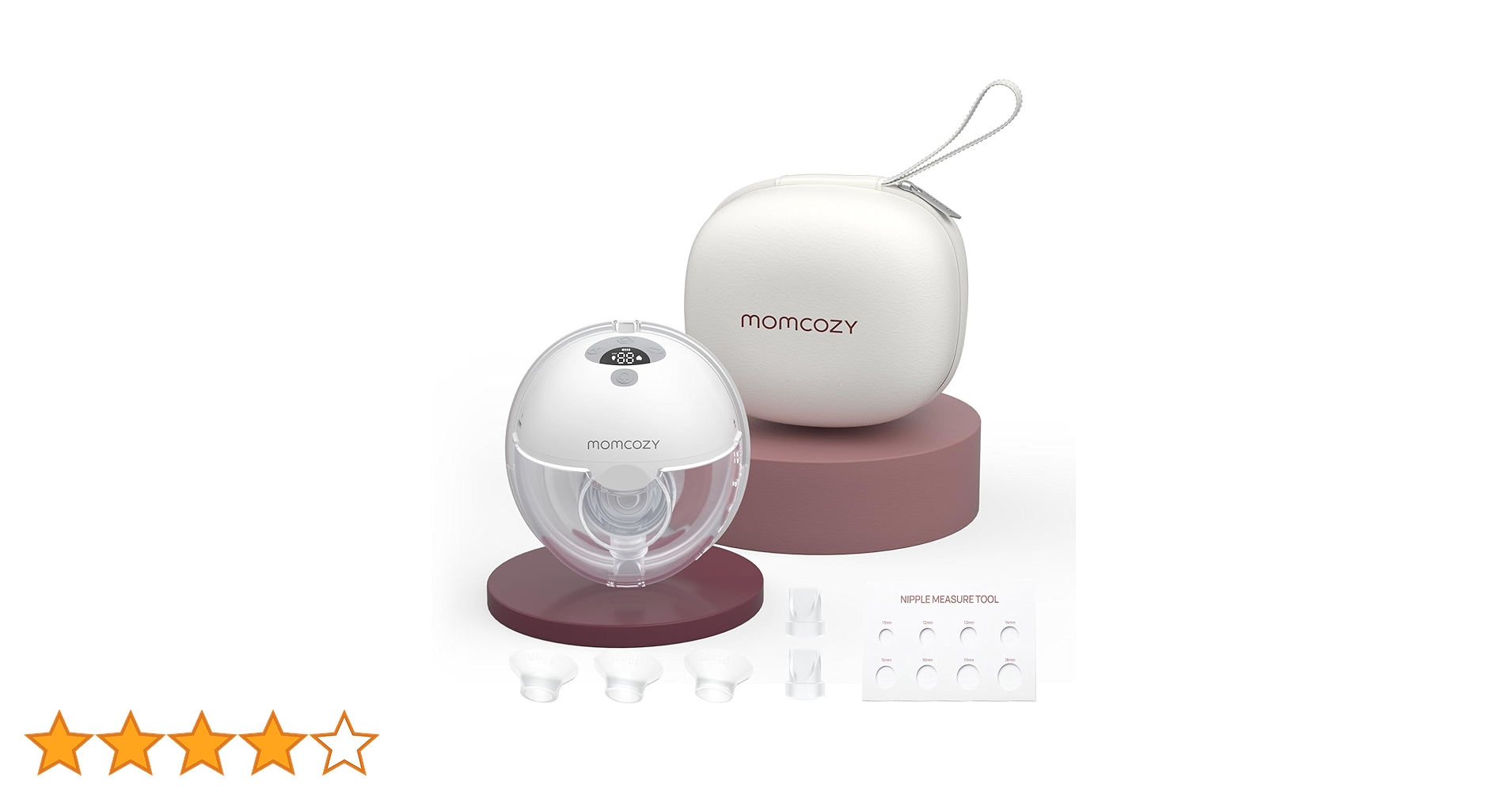momcozy M5 搾乳器 楽天市場】Momcozy M5 ハンズフリー電動搾乳機 軽量で薄型、装着